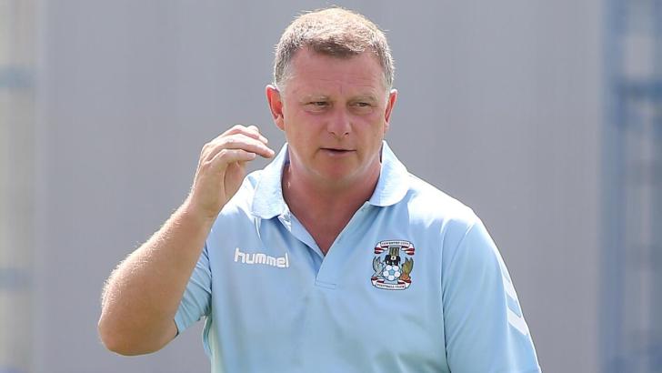 Coventry boss Mark Robins